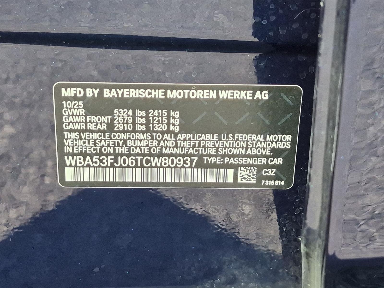 Used 2026 Tanzanite Blue II Metallic BMW 530i xDrive image 41