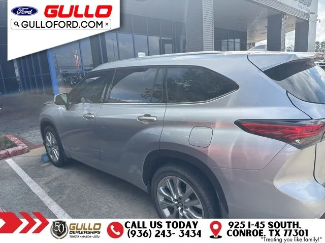 Used 2022 Silver Toyota Limited image 3