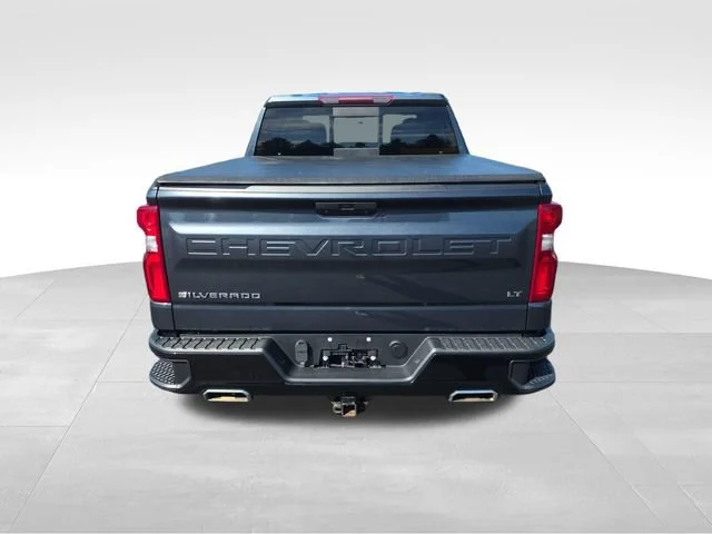 Used 2021 SHADOW GRAY METALLIC Chevrolet LT Trail Boss image 4