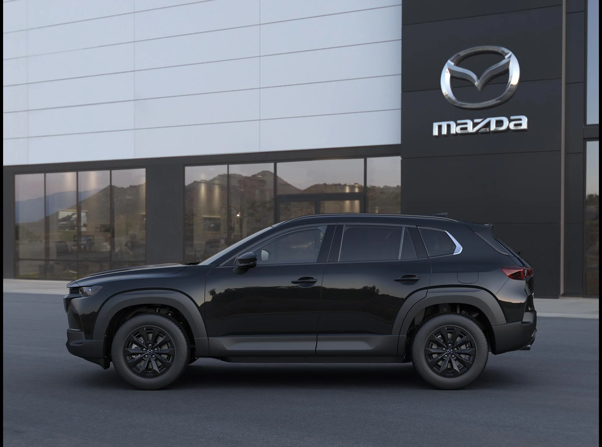 New 2026 Jet Black Mica Mazda Premium AWD image 3