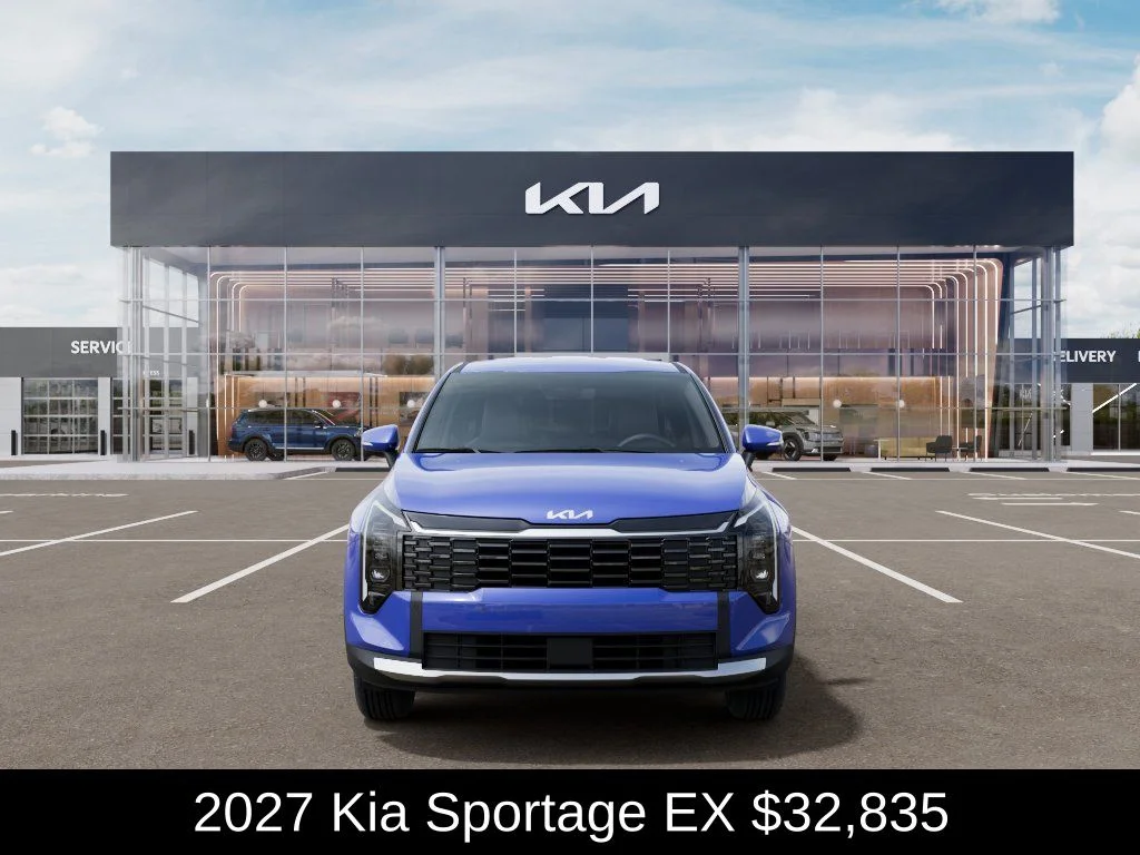New 2027 Nebular Blue Kia EX image 3