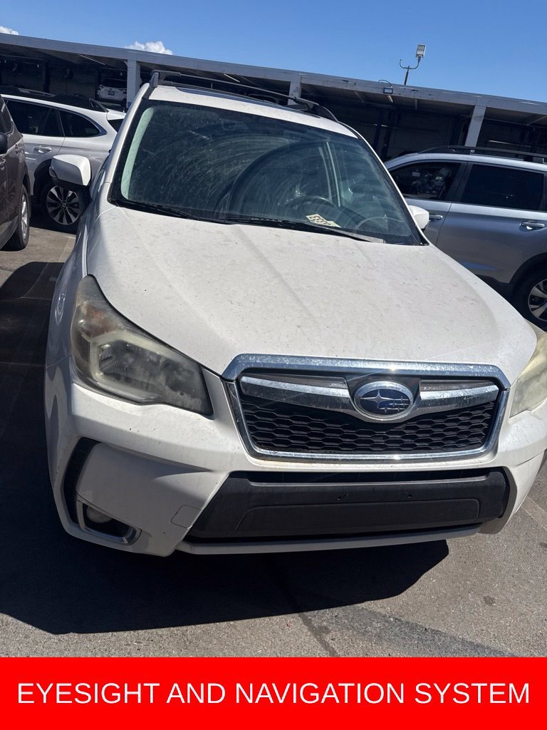 Used 2015 Satin White Pearl Subaru 2.0XT Touring image 2