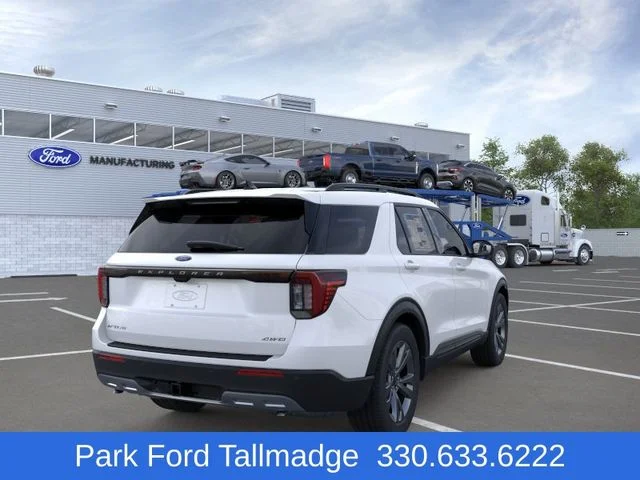 New 2026 Star White Metallic Tri-Coat Ford Active image 8