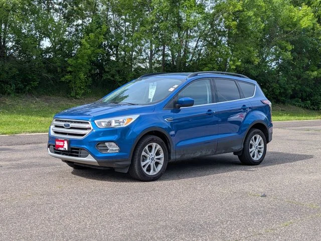 Used 2018 Ford Escape SE with VIN 1FMCU9GD5JUD16921 for sale in White Bear Lake, Minnesota