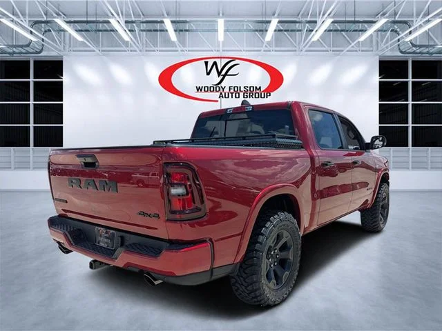 New 2026 Molten Red Pearl-Coat Exterior Paint RAM Big Horn/Lone Star image 3
