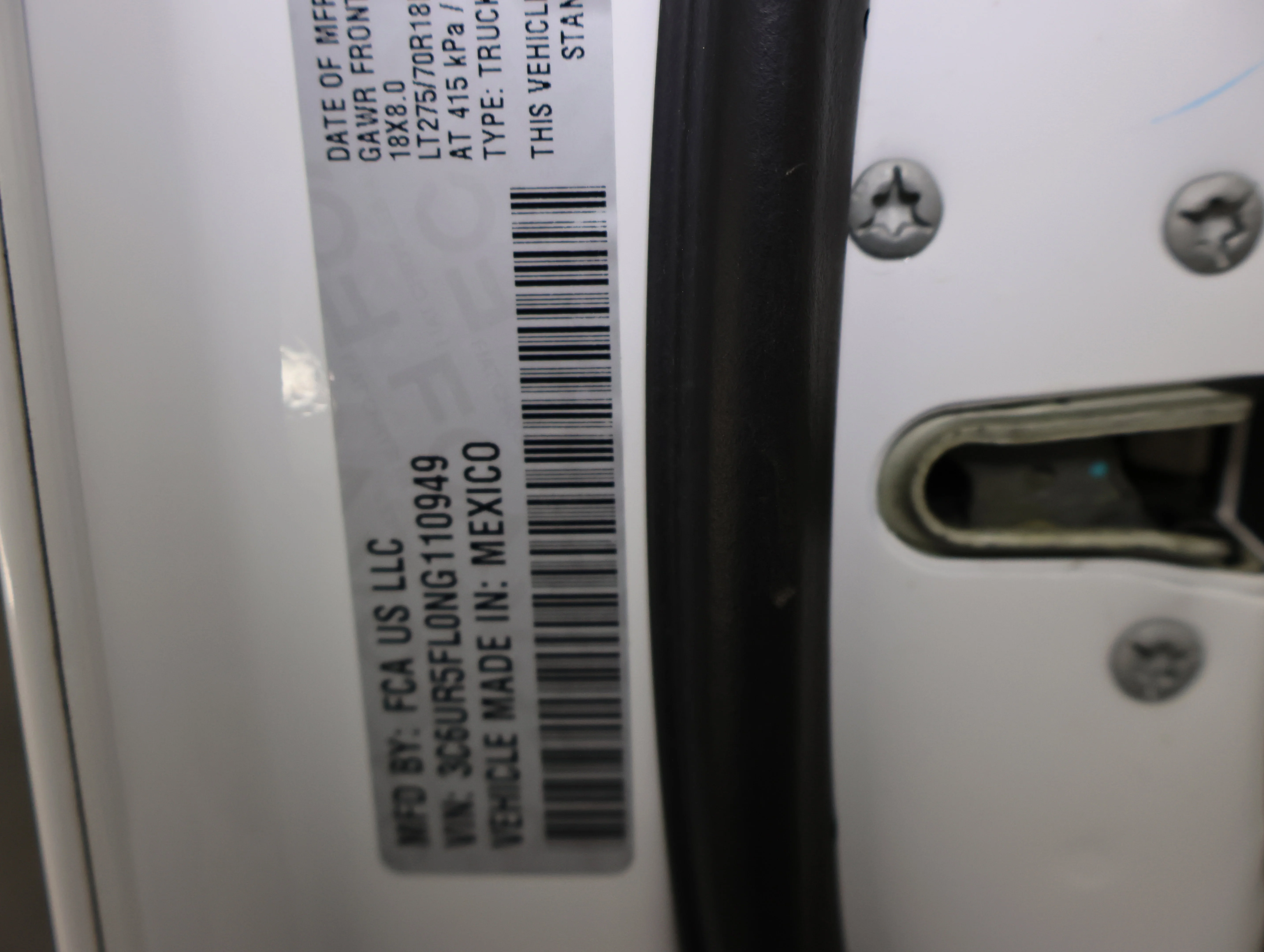 Used 2022 Bright White Clearcoat Ram Laramie image 66