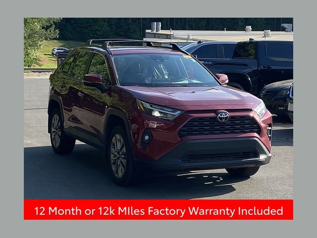 Certified Used 2025 Red Toyota XLE Premium image 1