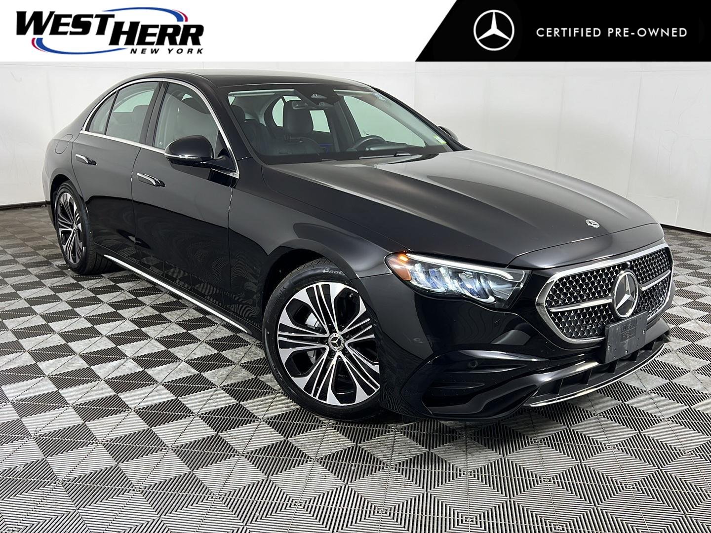 Certified Used 2026 Black Mercedes-Benz E 350 image 1