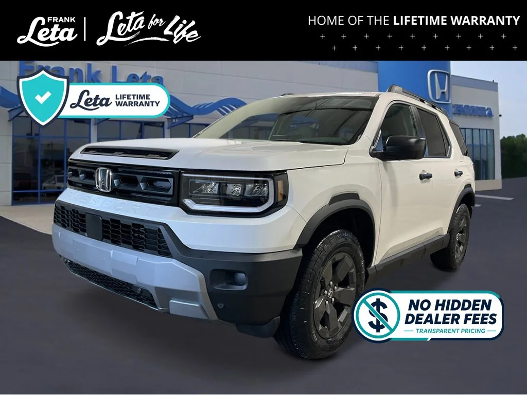New 2026 Platinum White Pearl Honda RTL image 1