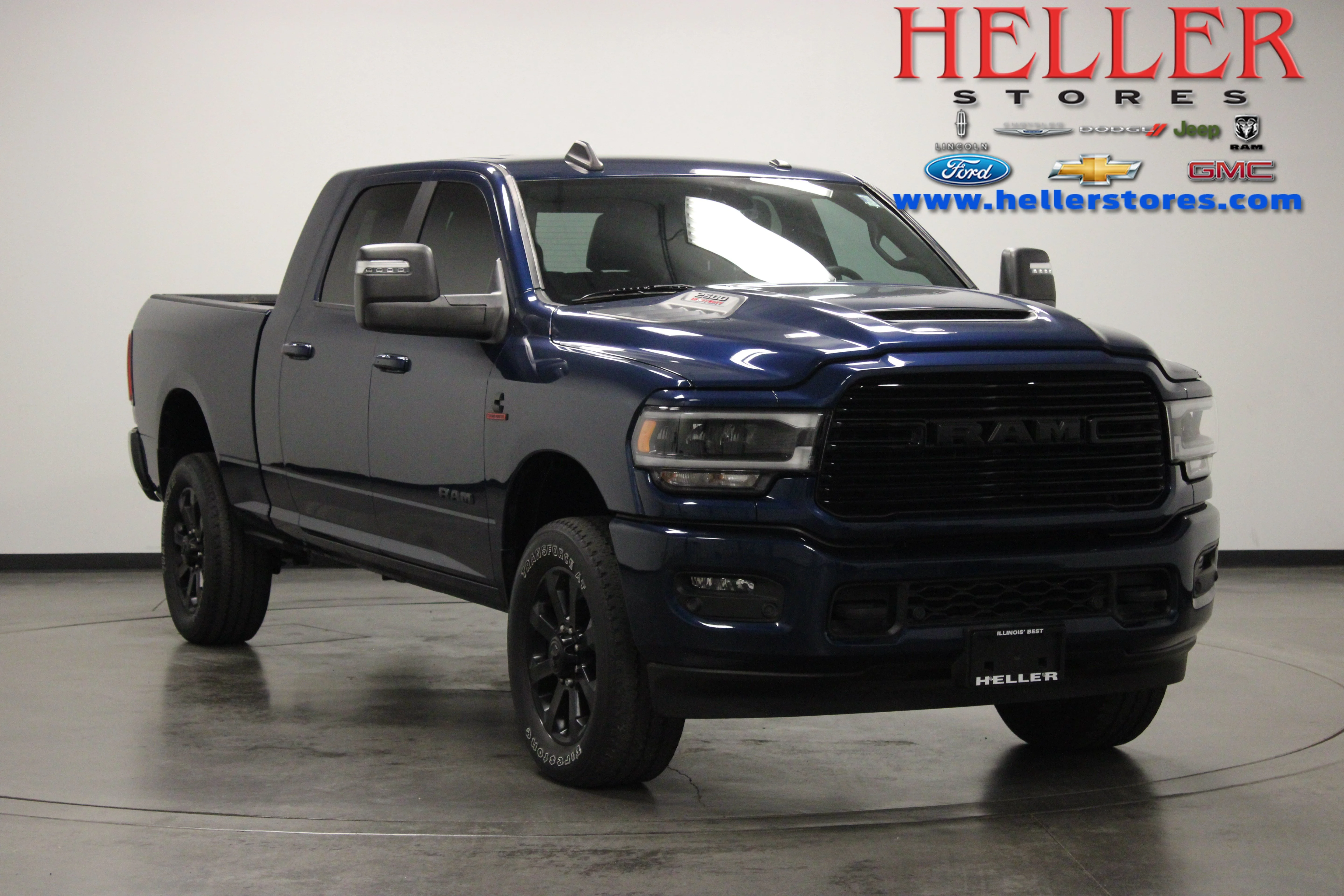 Used 2023 Patriot Blue Pearlcoat Ram Laramie image 1