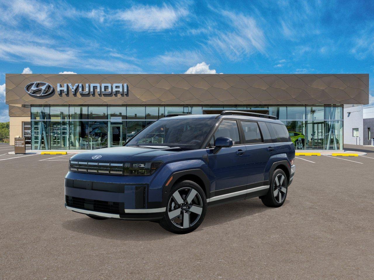 New 2027 Atlantis Blue Hyundai Limited image 1