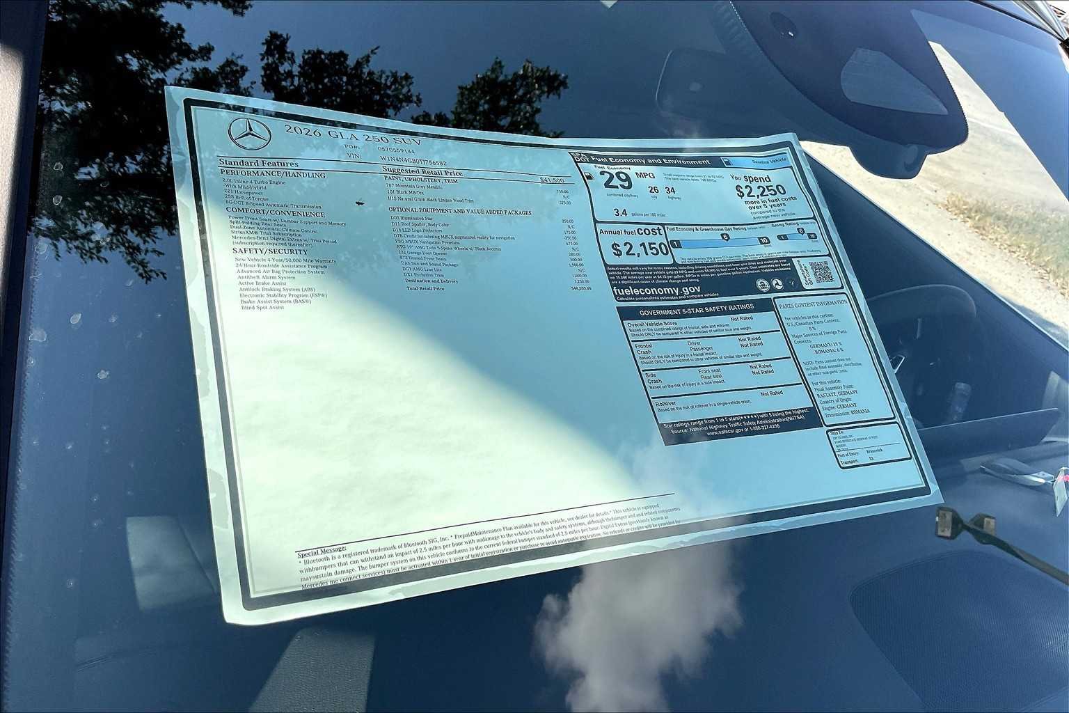 2026 Mercedes-Benz GLA GLA 250 - Photo 16