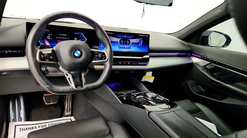 Used 2024 Tanzanite Blue II Metallic BMW 530i w/ M Sport Pro Pkg, Luxury Seating & Premium Pkg image 13