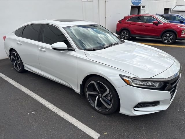 Used 2020 Platinum White Pearl Honda Sport 2.0T image 6