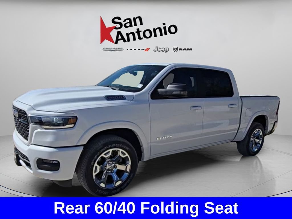 New 2025 Bright White Clear-Coat Exterior Paint RAM Big Horn/Lone Star image 7