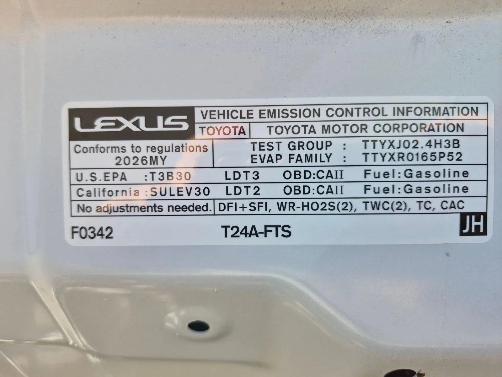 Certified Used 2026 Wind Chill Pearl Lexus PREMIUM image 24