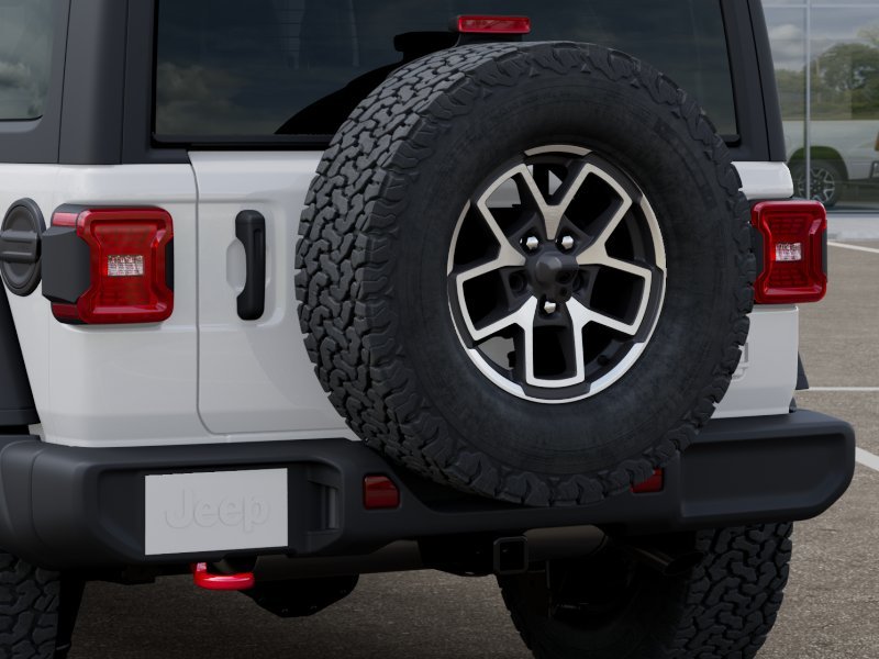 New 2026 Bright White Clear-Coat Exterior Paint Jeep Rubicon image 25
