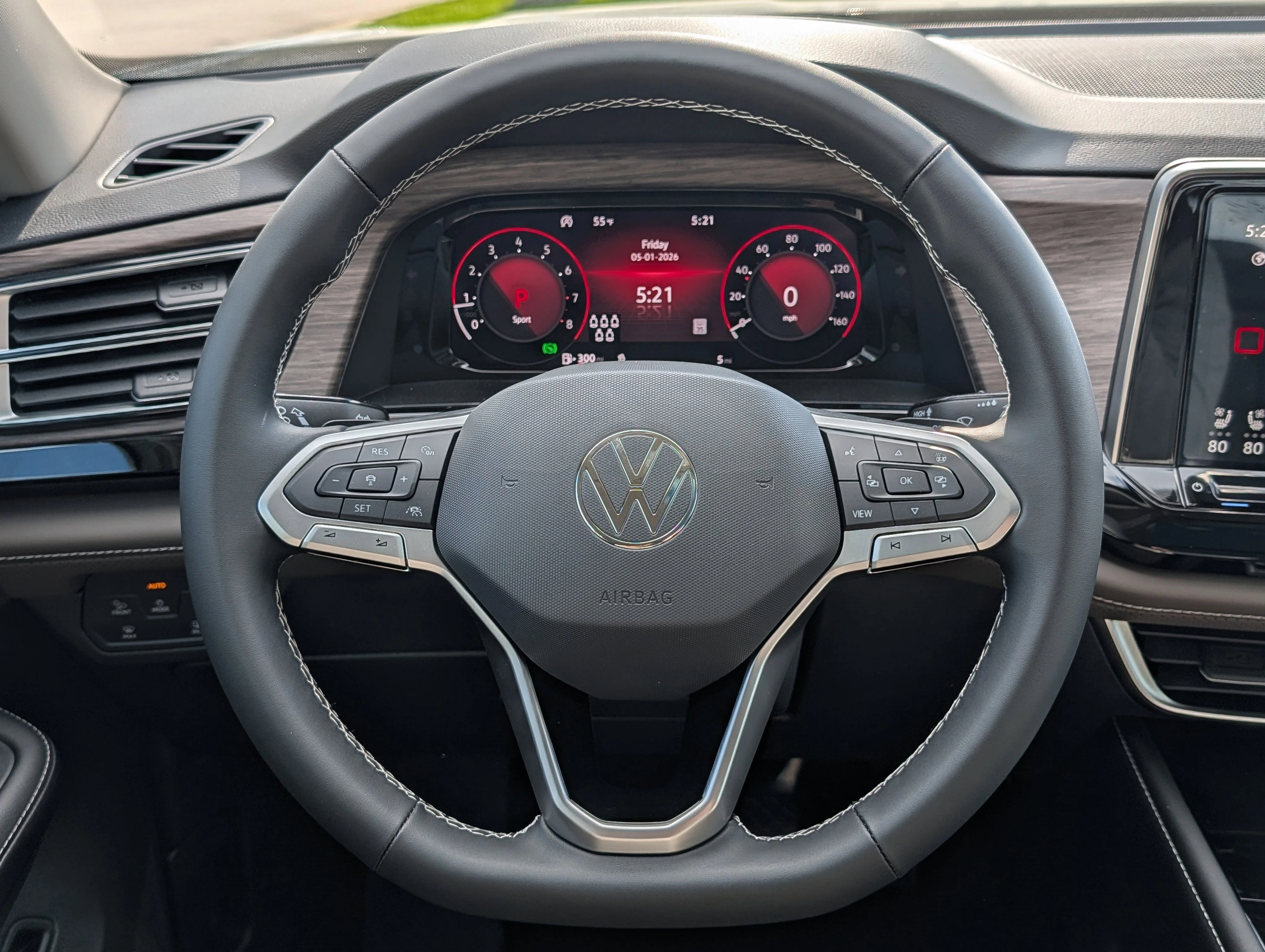 New 2026 Opal White Pearl Volkswagen 2.0T SEL image 11