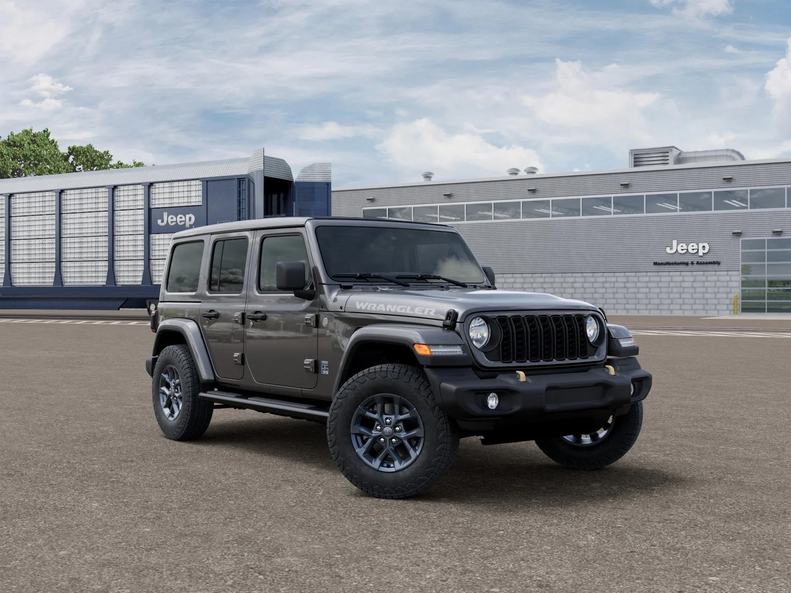 New 2026 Granite Crystal Metallic Clear-Coat Exterior Paint Jeep 85th Anniversary image 20