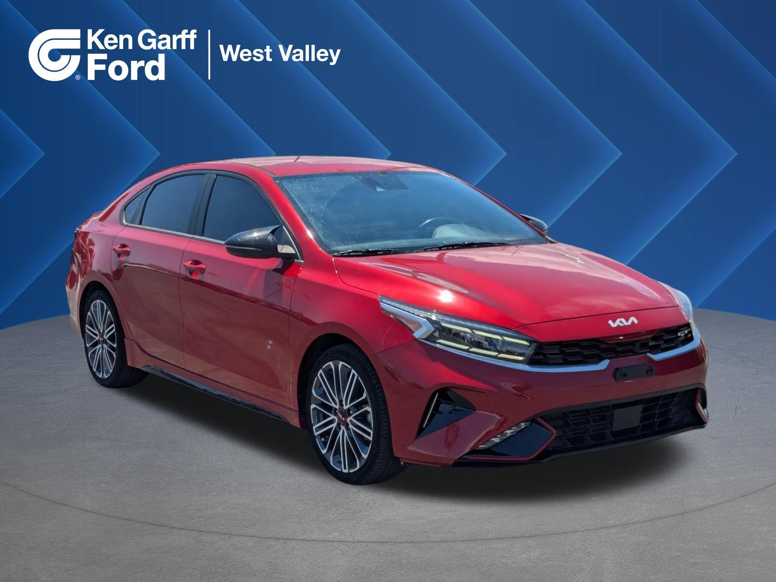 Used 2023 Currant Red Kia GT image 1