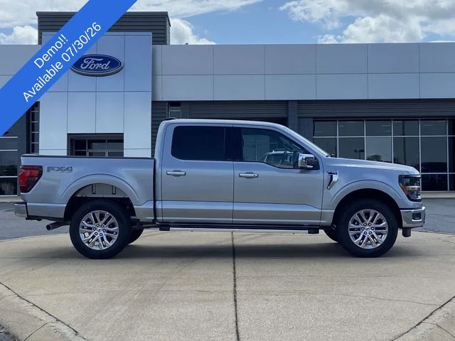 New 2026 Iconic Silver Metallic Ford XLT image 2
