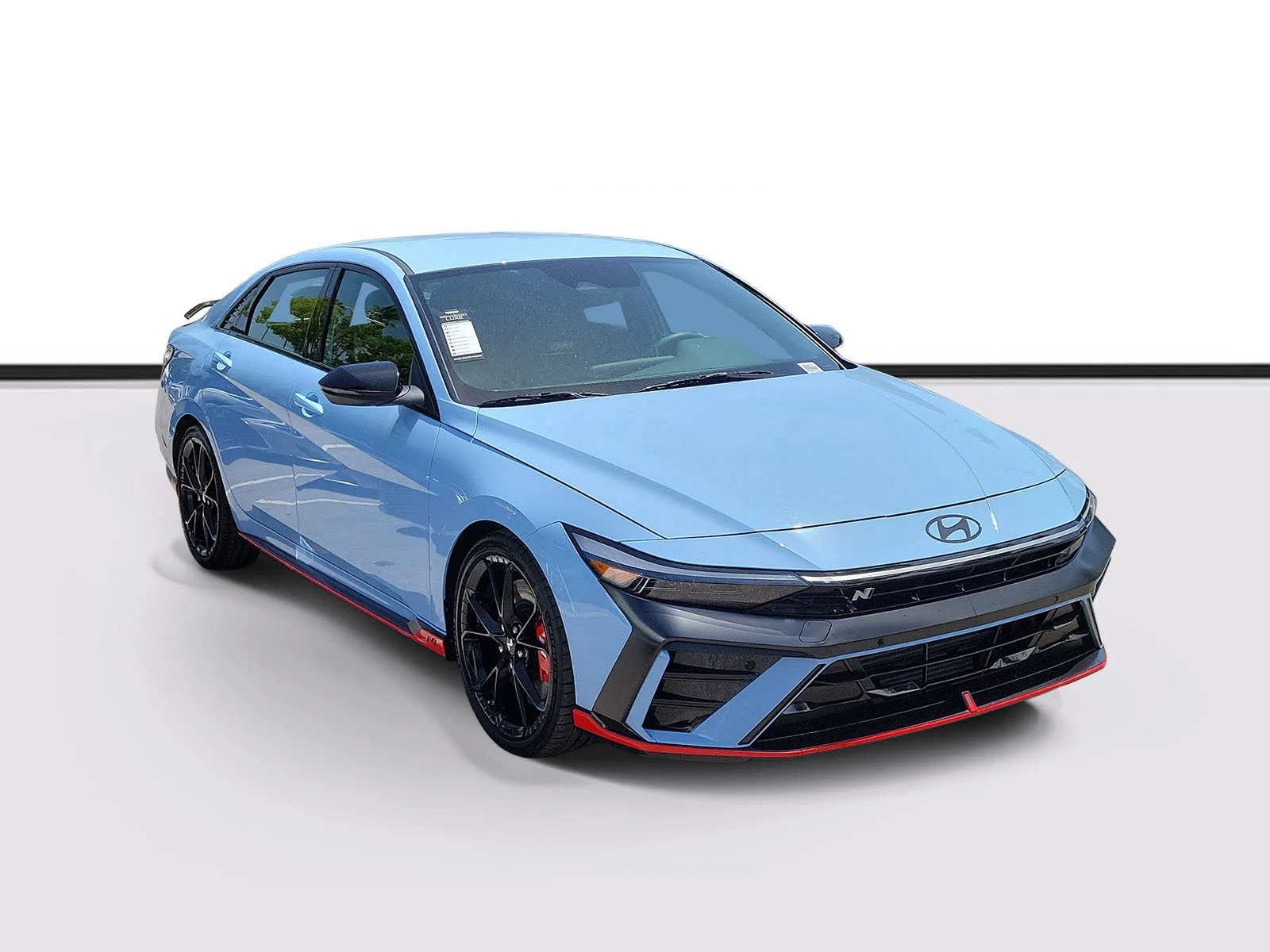 Used 2025 Performance Blue Hyundai Base image 1