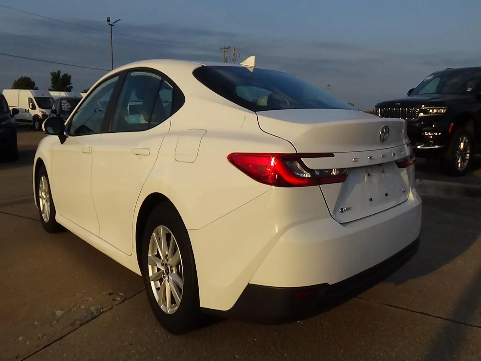 Certified Used 2025 Ice Cap Toyota LE image 8