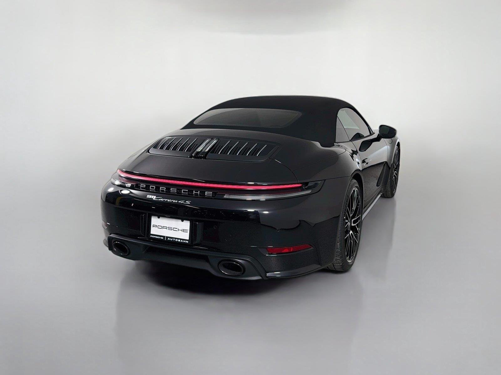 New 2026 Jet Black Metallic Porsche Carrera 4S Cabriolet image 7