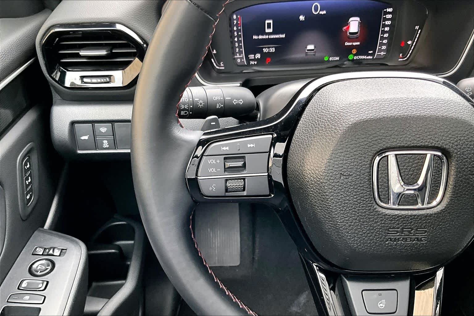 Used 2025 Platinum White Pearl Honda Black Edition image 24