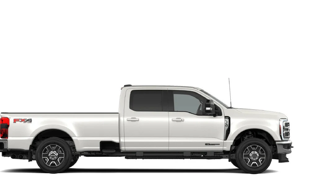 New 2026 Star White Metallic Tri-Coat Ford Lariat image 5