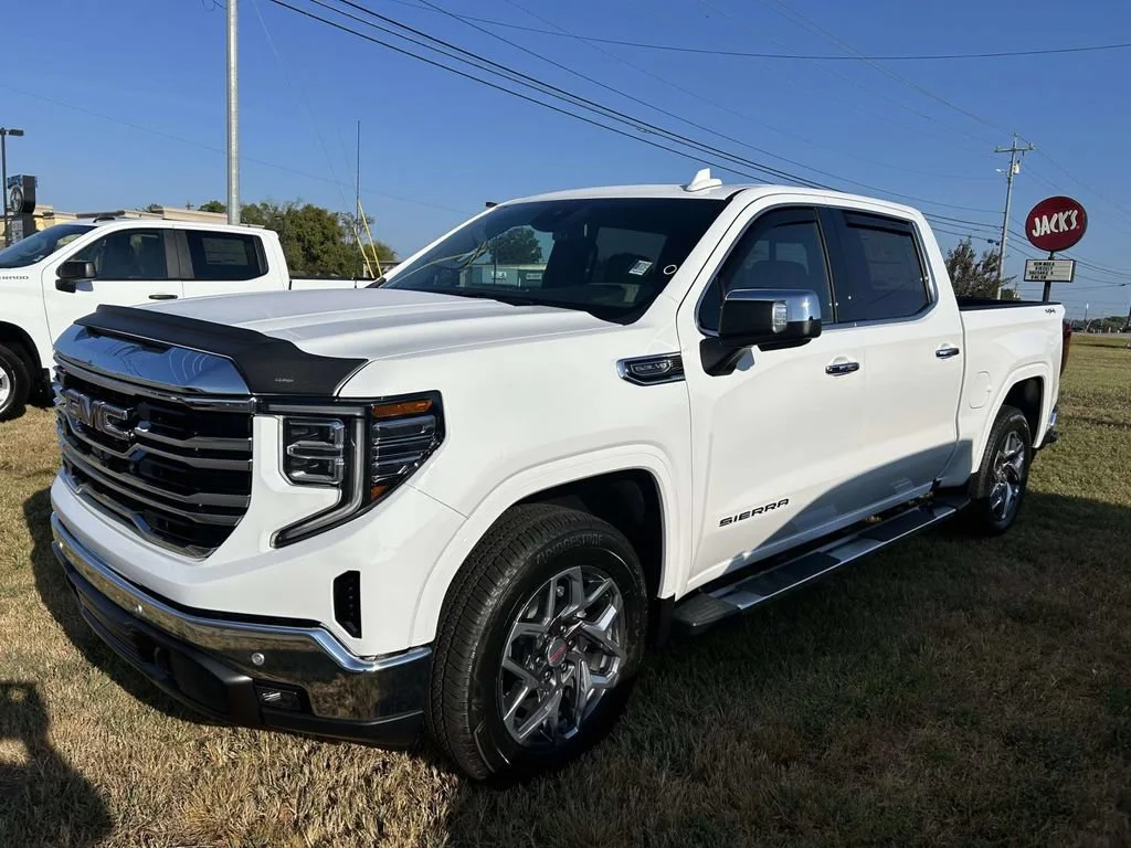 New 2026 Summit White GMC SLT image 7