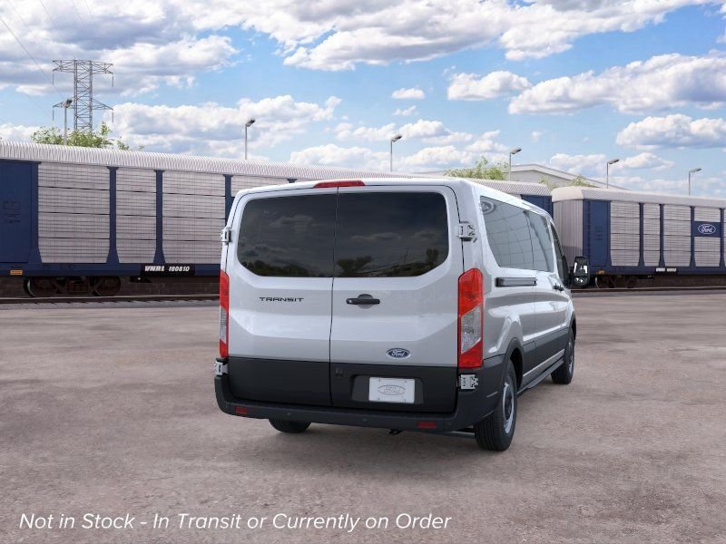 New 2026 Ingot Silver Metallic Ford Passenger Van XL image 8