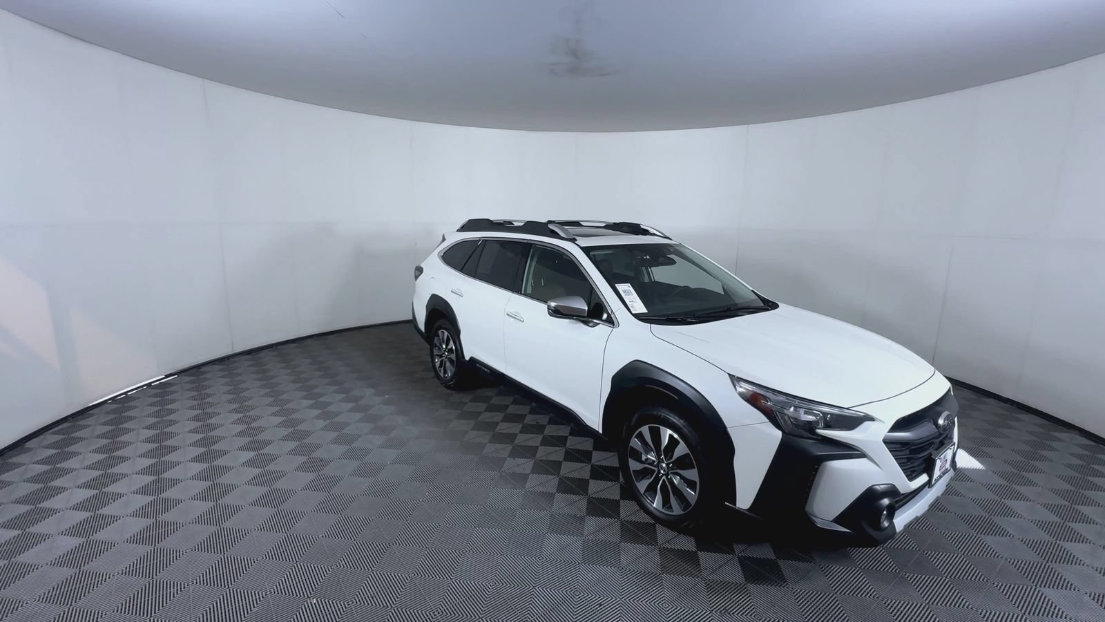 Certified Used 2025 Crystal White Pearl Subaru Touring XT image 2