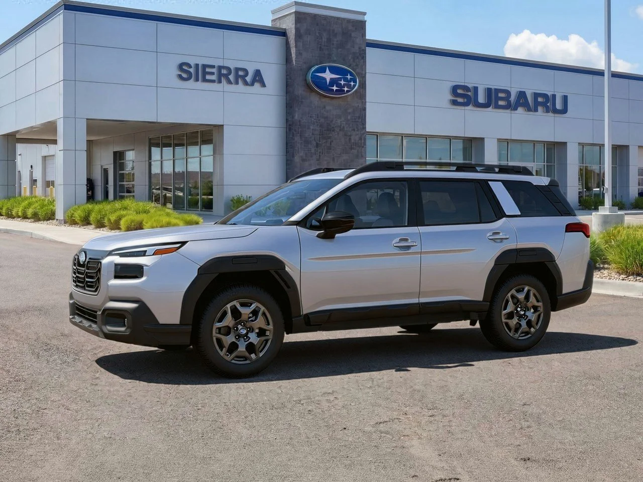 New 2026 Ice Silver Metallic Subaru Premium image 2