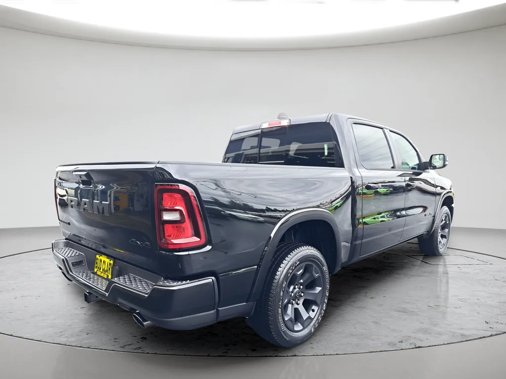 New 2026 Diamond Black Crystal Pearl-Coat Exterior Paint RAM Big Horn/Lone Star image 5