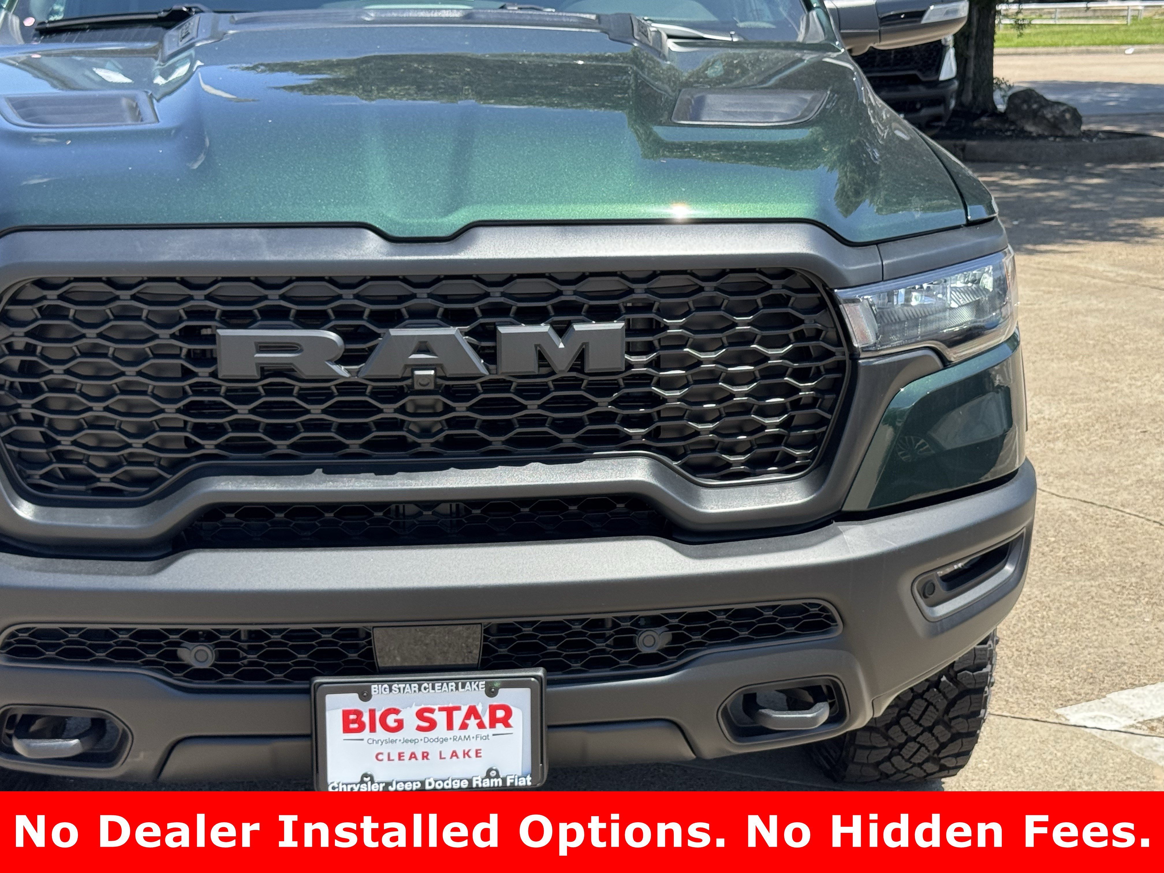 New 2026 Serrano-Green Metallic Exterior Paint RAM Rebel image 4