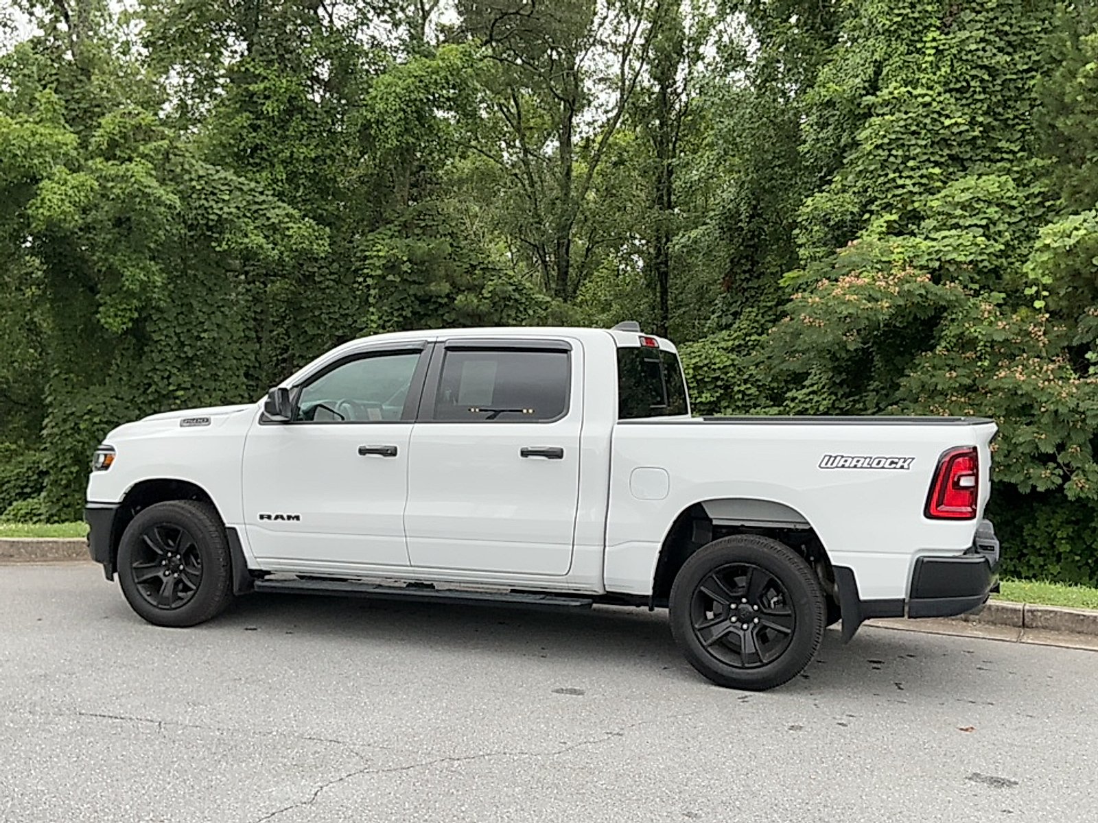 Used 2025 Bright White Clearcoat Ram Warlock Crew Cab 4x4 5