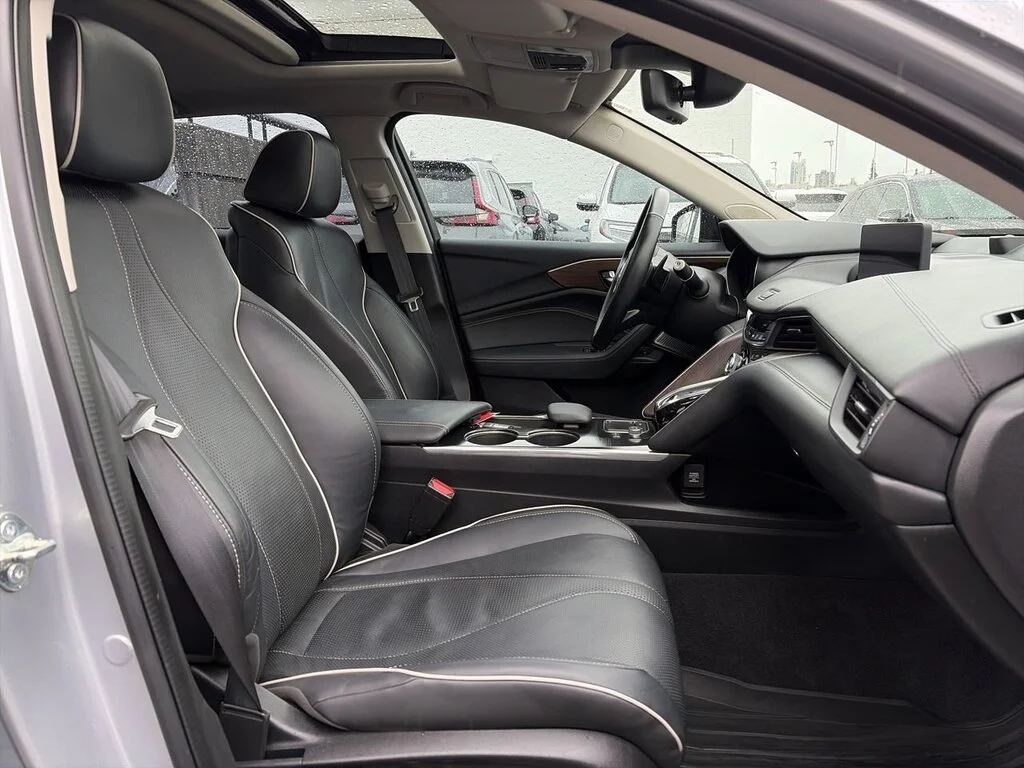 Used 2021 Lunar Silver Metallic Acura SH-AWD Platinum Elite Certified Pre-Owned image 33