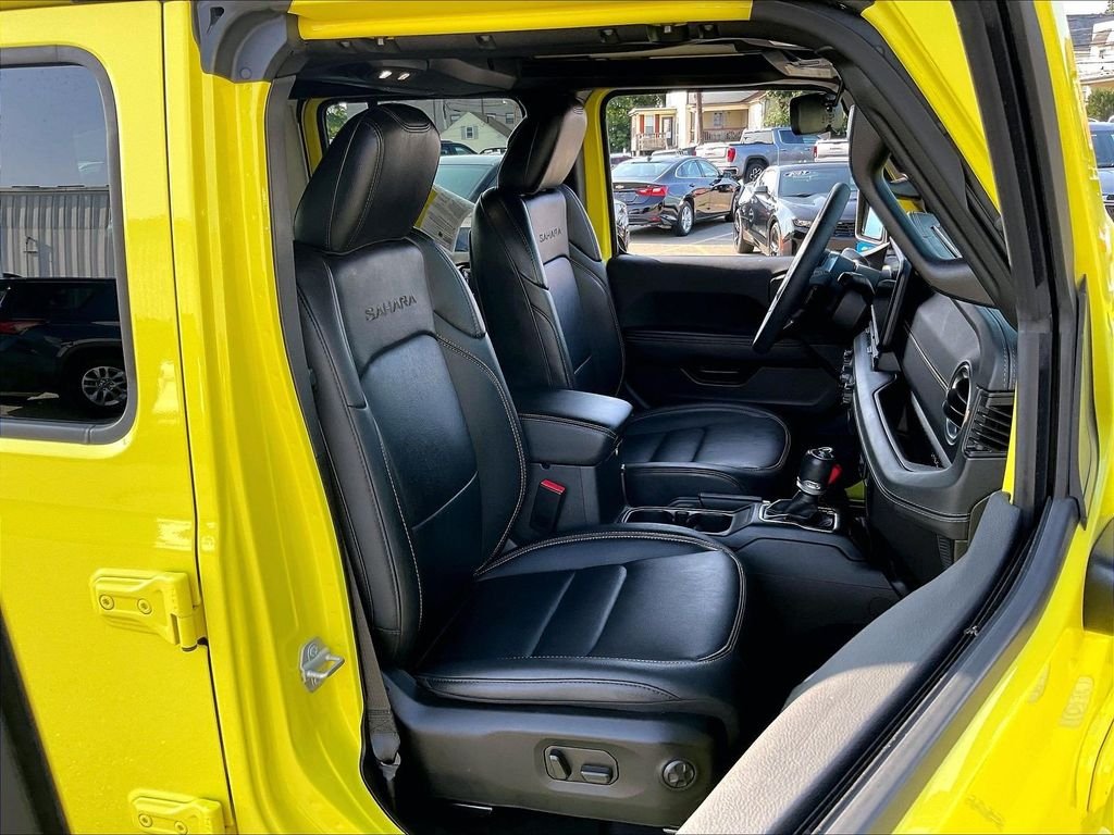 Used 2024 Yellow Jeep Sahara 4xe image 11