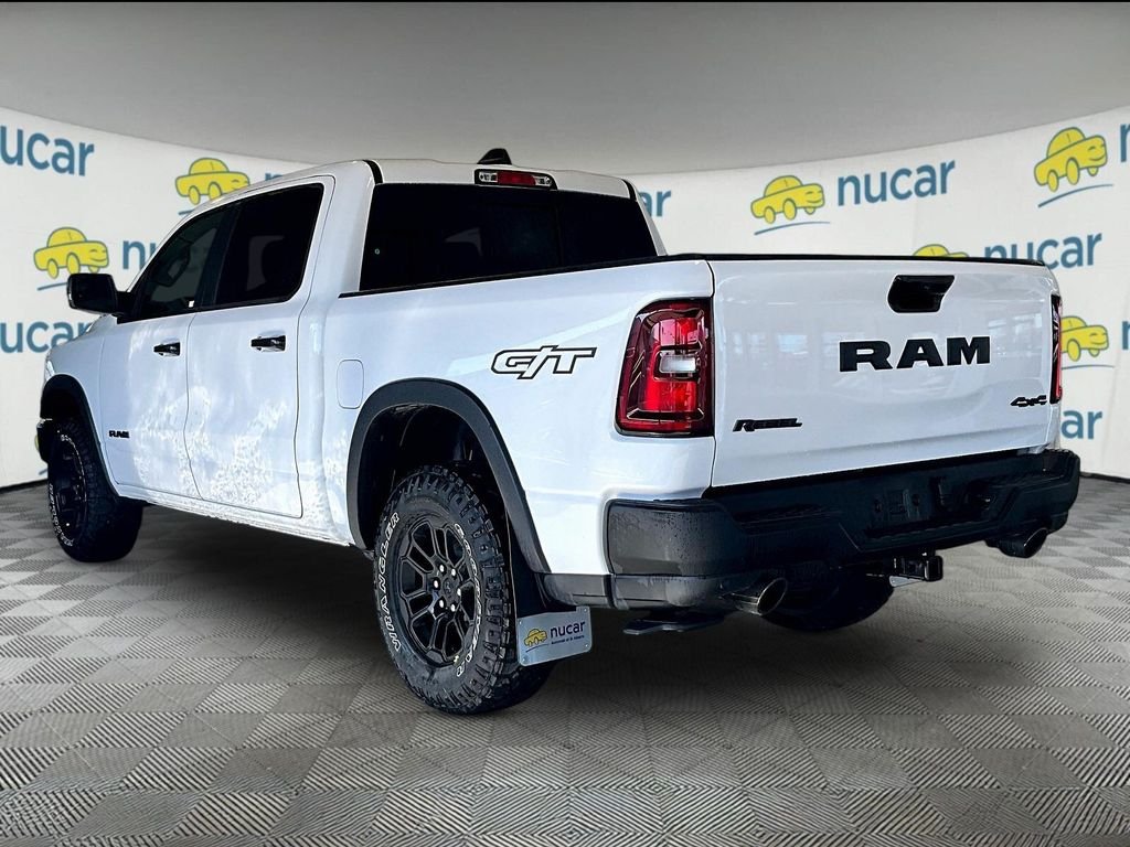 New 2026 Bright White Clearcoat Ram Rebel image 5