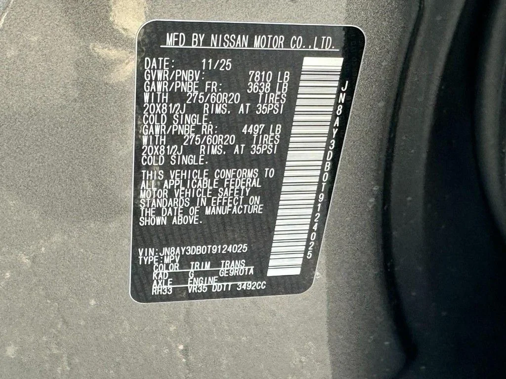 New 2026 Gun Metallic Nissan PRO-4X® image 17