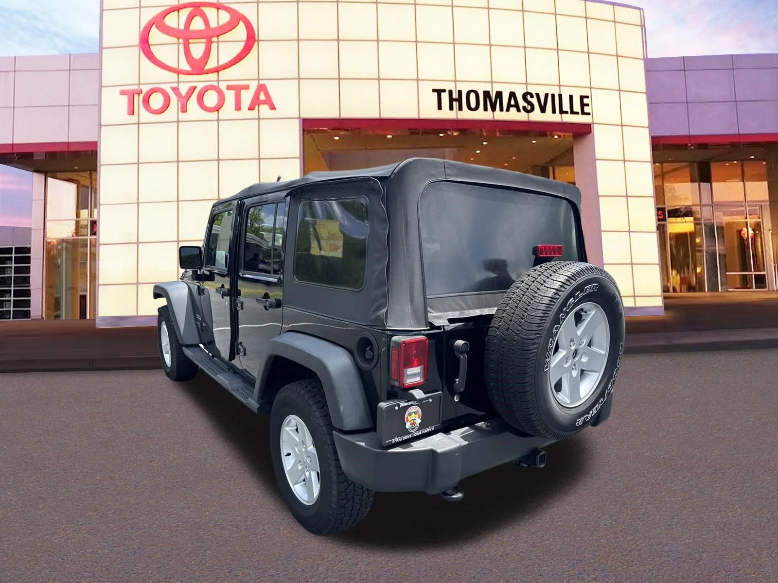 Used 2018 Black Clearcoat Jeep  image 7