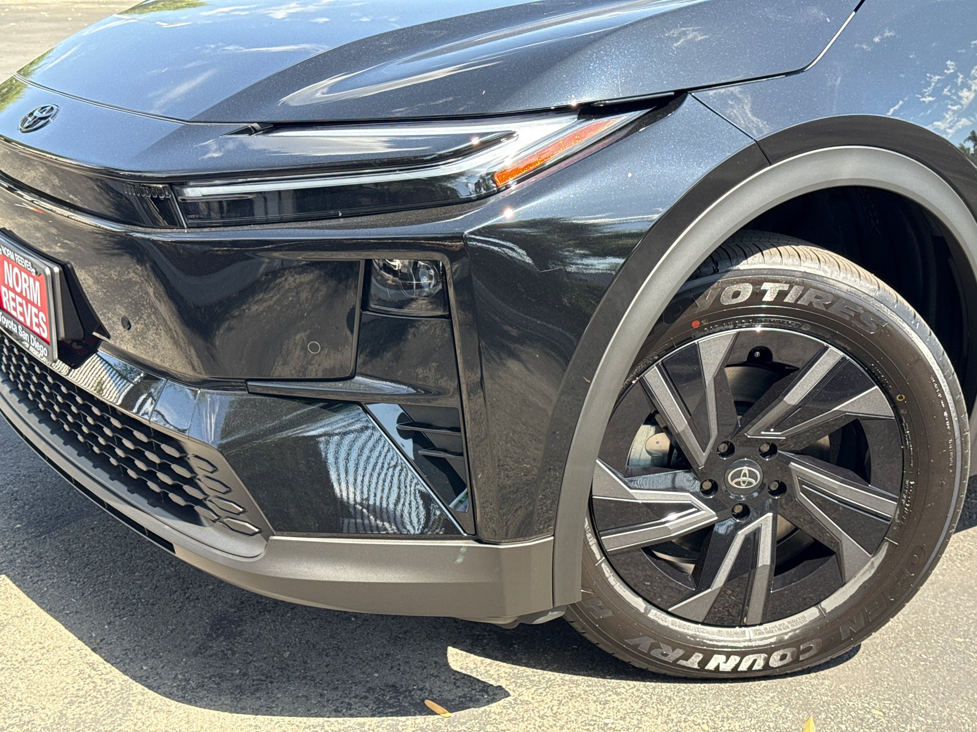 New 2026 Midnight Black Metallic Toyota  SE image 3