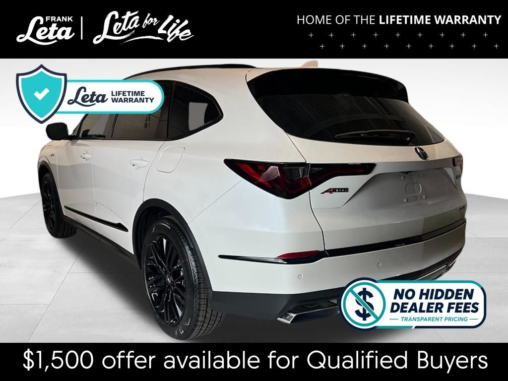 New 2026 Platinum White Pearl Acura w/A-Spec Advance Package image 3