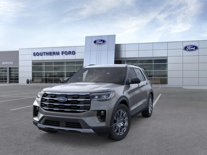 New 2026 Carbonized Gray Metallic Ford Active image 2