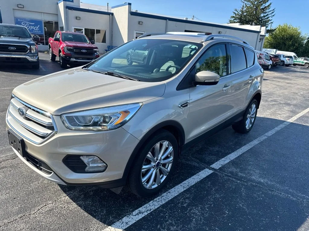 Used 2017 Gold Ford Titanium image 8