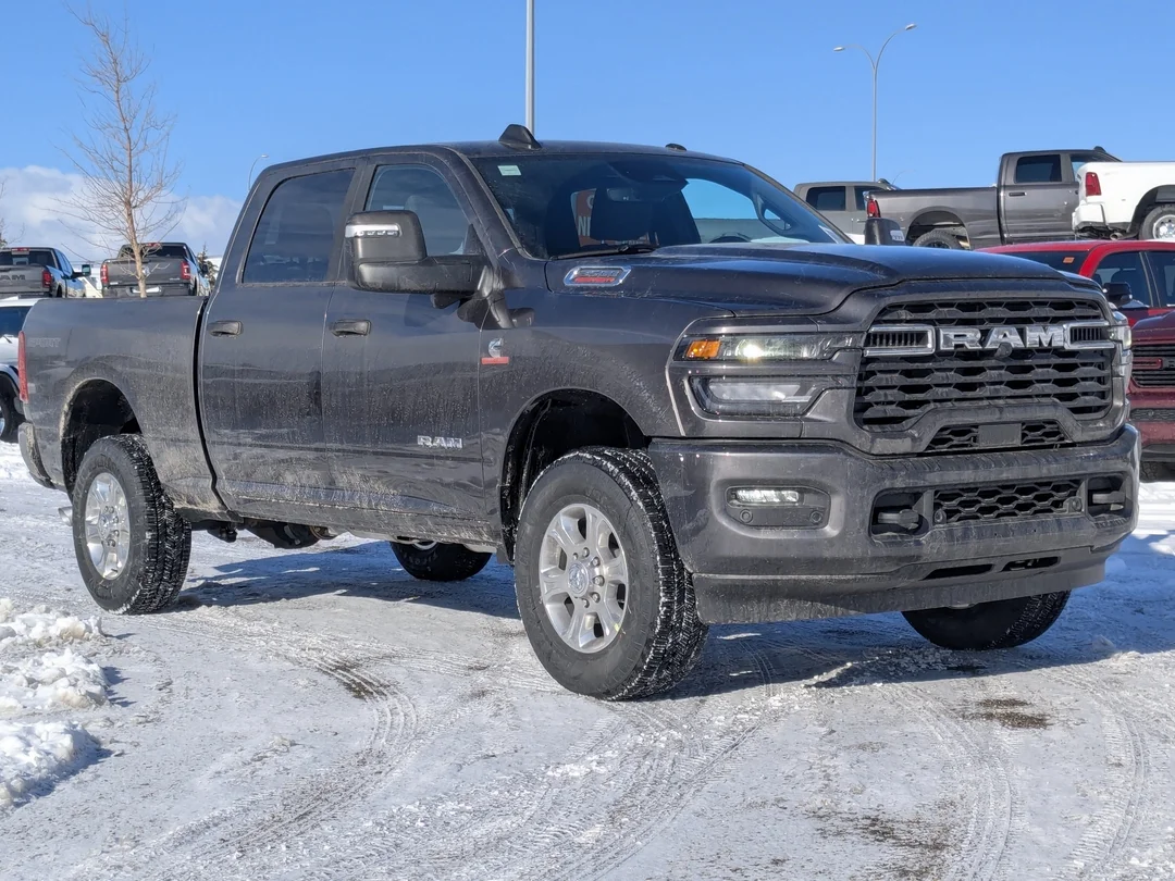 New 2026 Grey RAM Big Horn - - 4x4 - 6.7L Cummins HO Diesel - Big Horn Level 2 Plus Grp & More! image 2