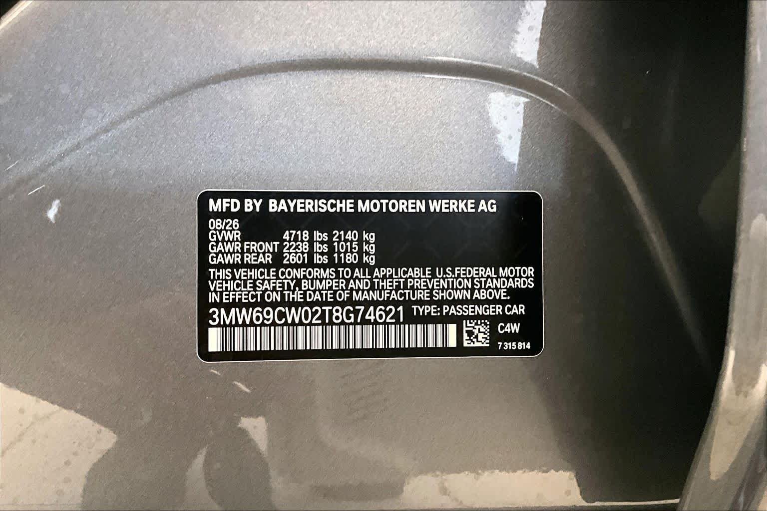 Used 2026 Skyscraper Grey Metallic BMW 330i NA image 30