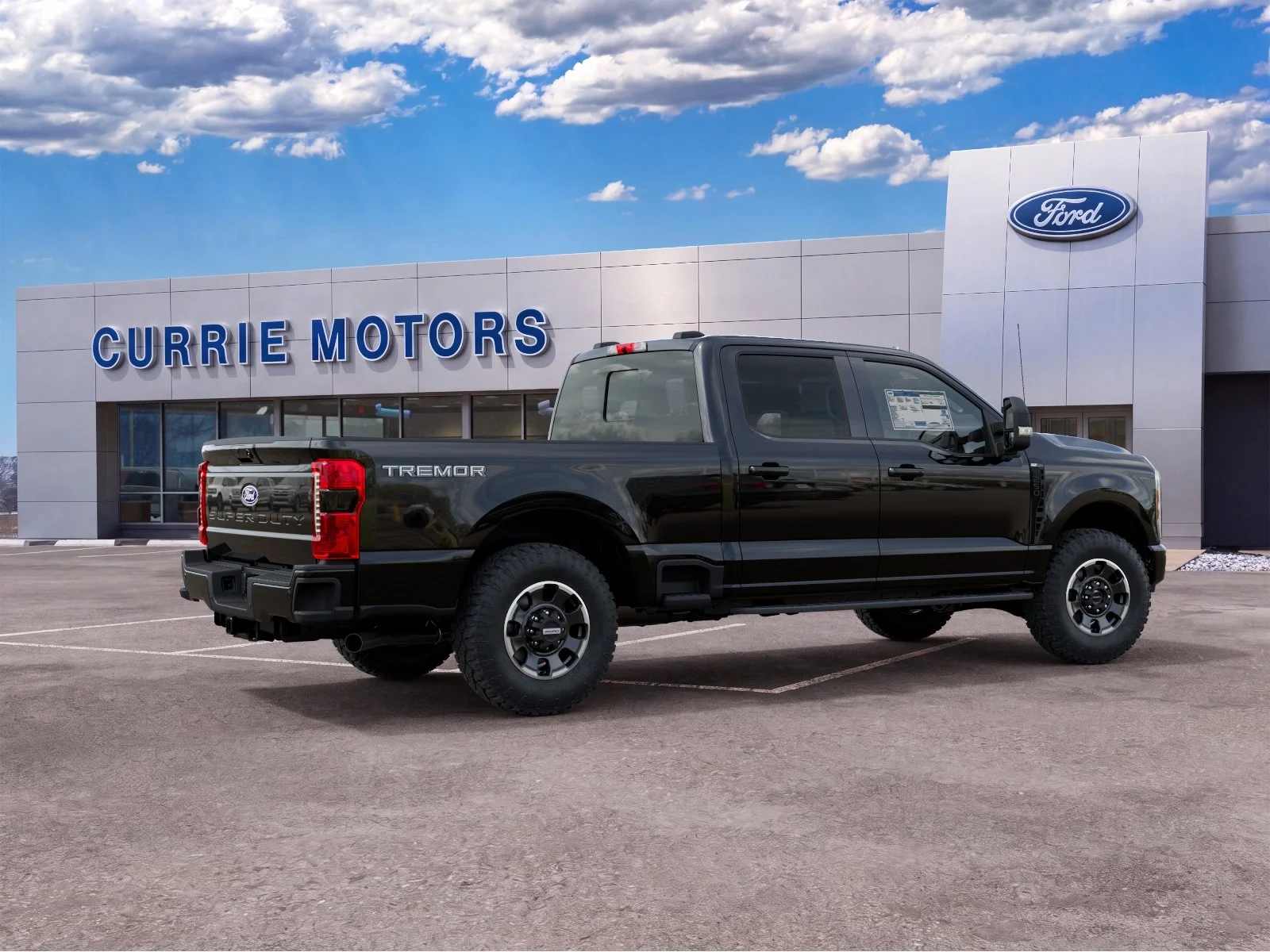 New 2027 Agate Black Metallic Ford XLT image 6