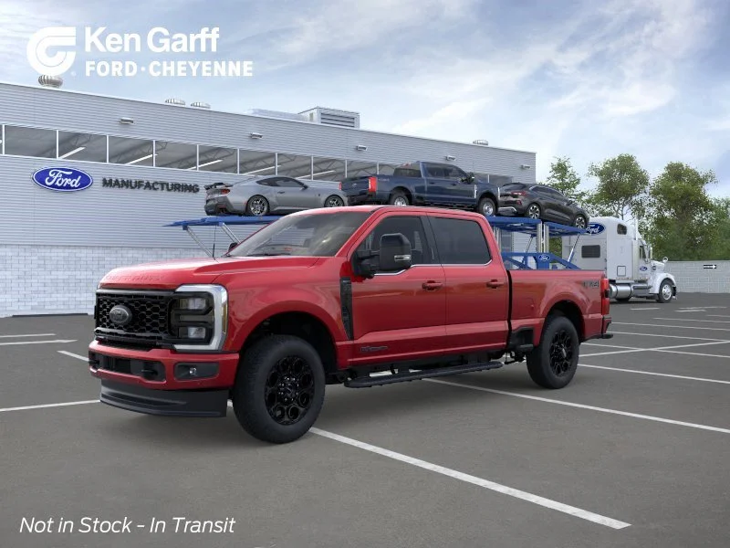 New 2026 Ruby Red Metallic Tinted Clearcoat Ford LARIAT image 1